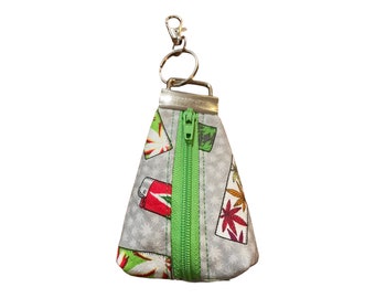 Key fob coin purse