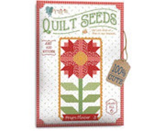 Lori Holt Quilt Seed Pattern Flower 3