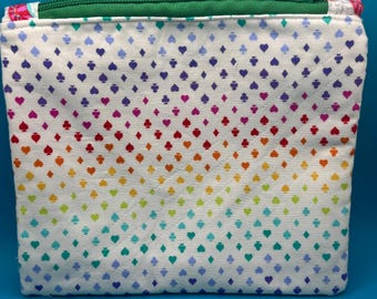 Tula pink zipper pouch