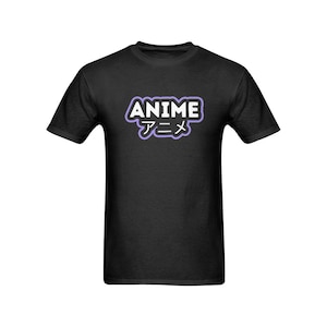 Anime t-shirt unisex men's short sleeve t-shirt