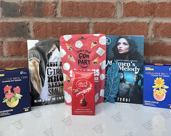 Double Trouble Gift Box, Curated Gift Box, Mystery Book, Book Lover Gift, Bookworm Gift, Book Box