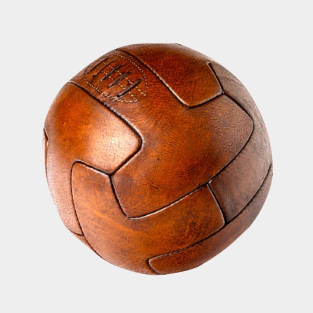Handmade Leather Soccer Ball: 1930s Worldcup T-panel Style - Etsy