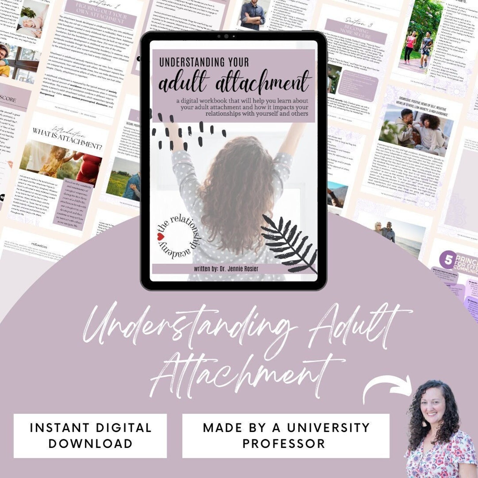 Understanding Your Adult Attachment Instant Download Digital Workbook ...
