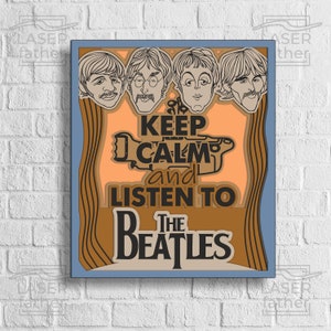 The Beatles Cutout - Etsy