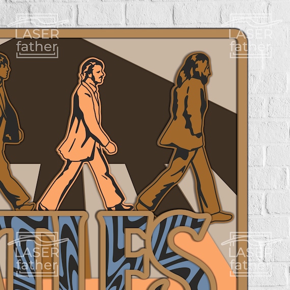 Amazon.com: NJYXART The Beatles Poster Vintage Music Style