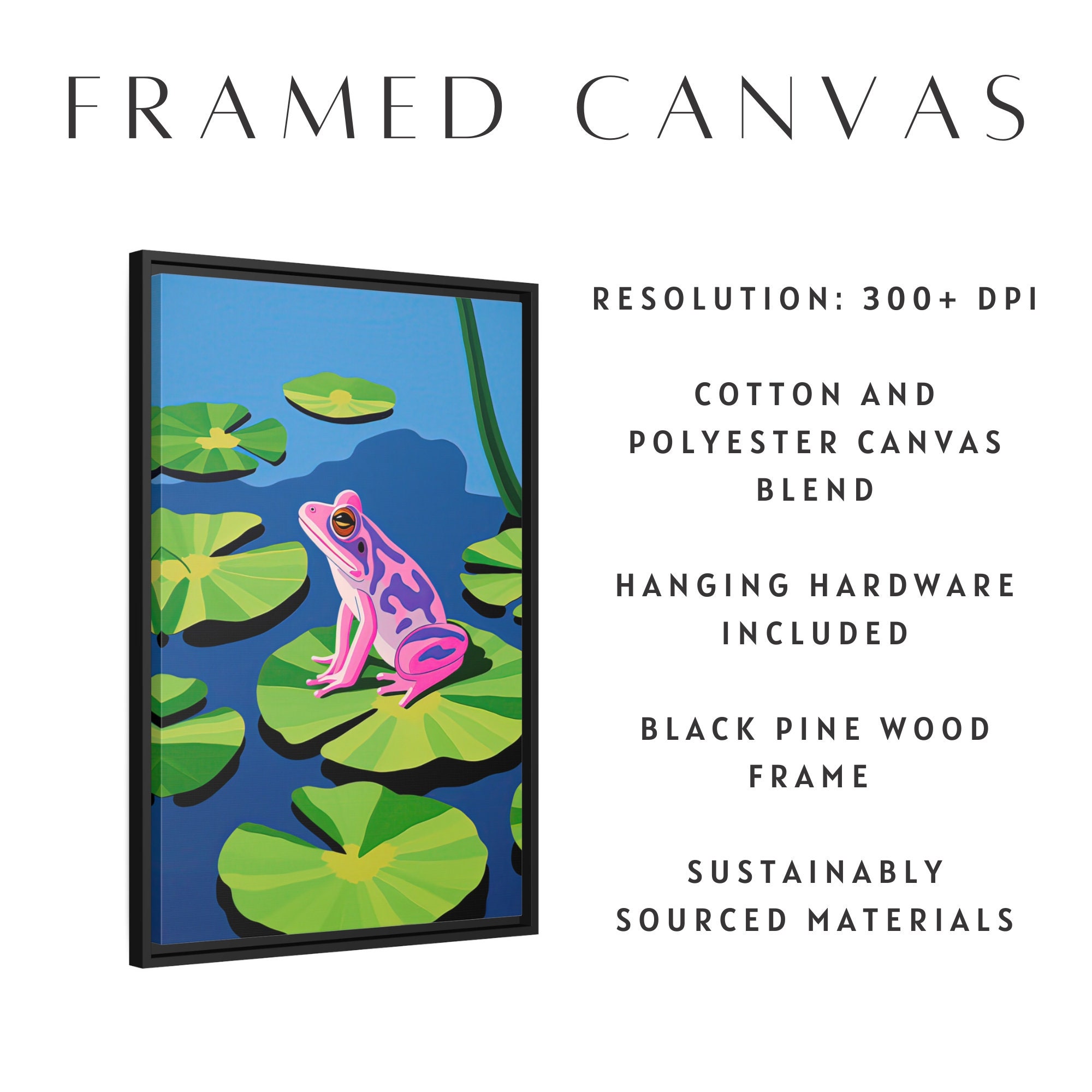 Henri Matisseinspired Frog and Lily Pad Art Print Adorable Frog in a