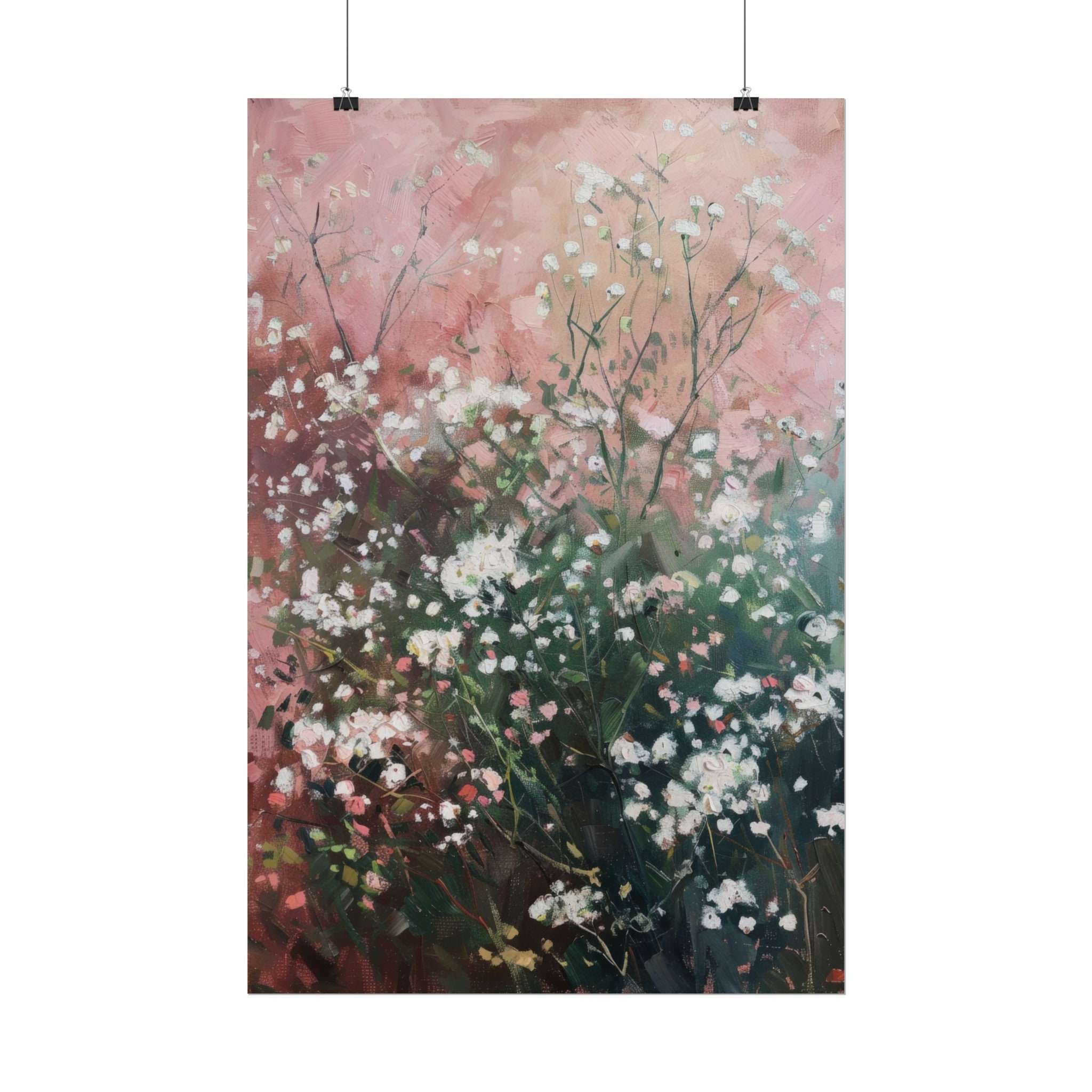 油絵 絵画 【カスミソウ】 油絵 絵画 【カスミソウ】 絵画 HR 通販 16003244｜Creema(クリーマ