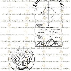 Starfall Festival / Velaris / ACOTAR bundle PNG