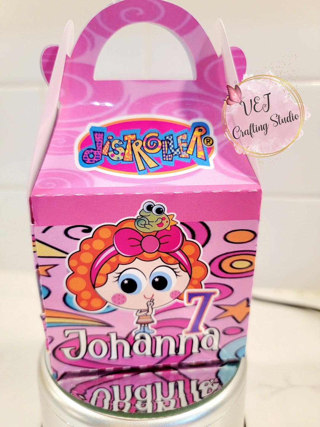 Distroller Gable Mini Box & Rice Krispie Treats Wrap Set - Etsy