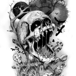 Custom Tattoo Commission | Custom Tattoo Design | Personalized Tattoo Drawing