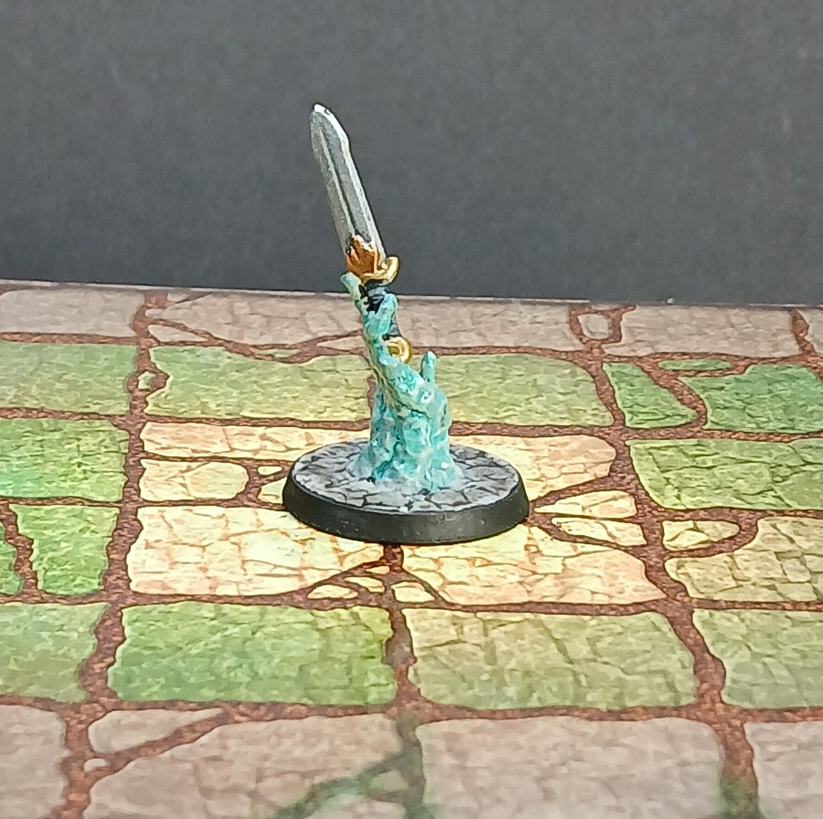Hand Painted Sword Spiritual Weapon Spell Effect Magic Enchanted Weapon ...