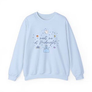 Meet Me at Midnight Princess Version Sweatshirt, Magical Mashup, Magic Place, Princess Cindy Crewneck, Midnight Fan, Theme Park Shirt