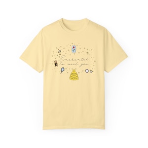 Enchanted to Meet You Princess Version T-Shirt, Magical Mashup, Theme Park Shirt, Comfort Colors Tee