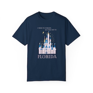 Take me to Florida Castle Version Comfort Colors Tee