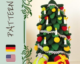 Christmas Tree Amigurumi Crochet Project Instructions Pattern Christmas