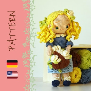 Snow White Amigurumi Crochet Doll Instructions Pattern Fairy Tale