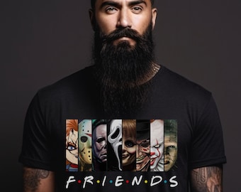 Halloween Horror Friends T-Shirt