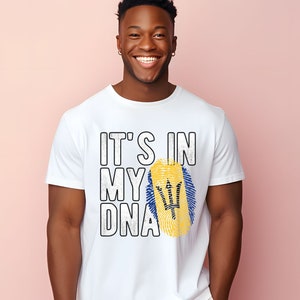 It's In My DNA Barbados Shirt, Bajan Shirt, Barbados Flag Shirt, Bajan Pride, Bajan Gift, Barbados Souvenir, Unisex Tee