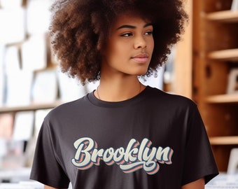Retro Brooklyn T-shirt: New York Souvenir T-shirt