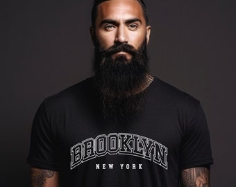 Brooklyn New York T-Shirt: Soft Cotton Traveler Tee