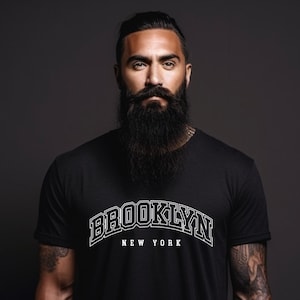 T-shirt Brooklyn New York : t-shirt voyageur en coton doux