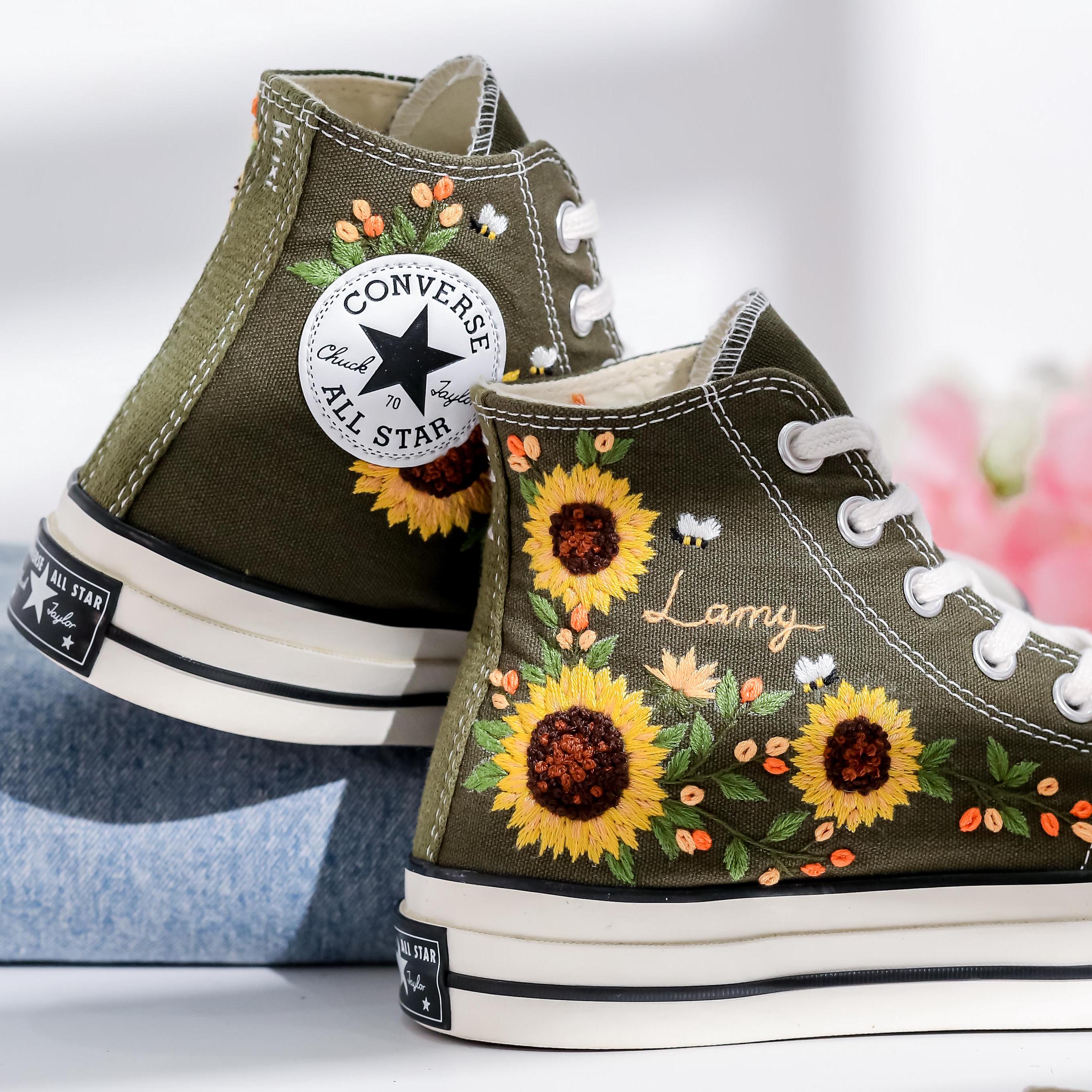 Shoes Converse 70s Sunflower Queen Canvas Sneakers Converse 70s
