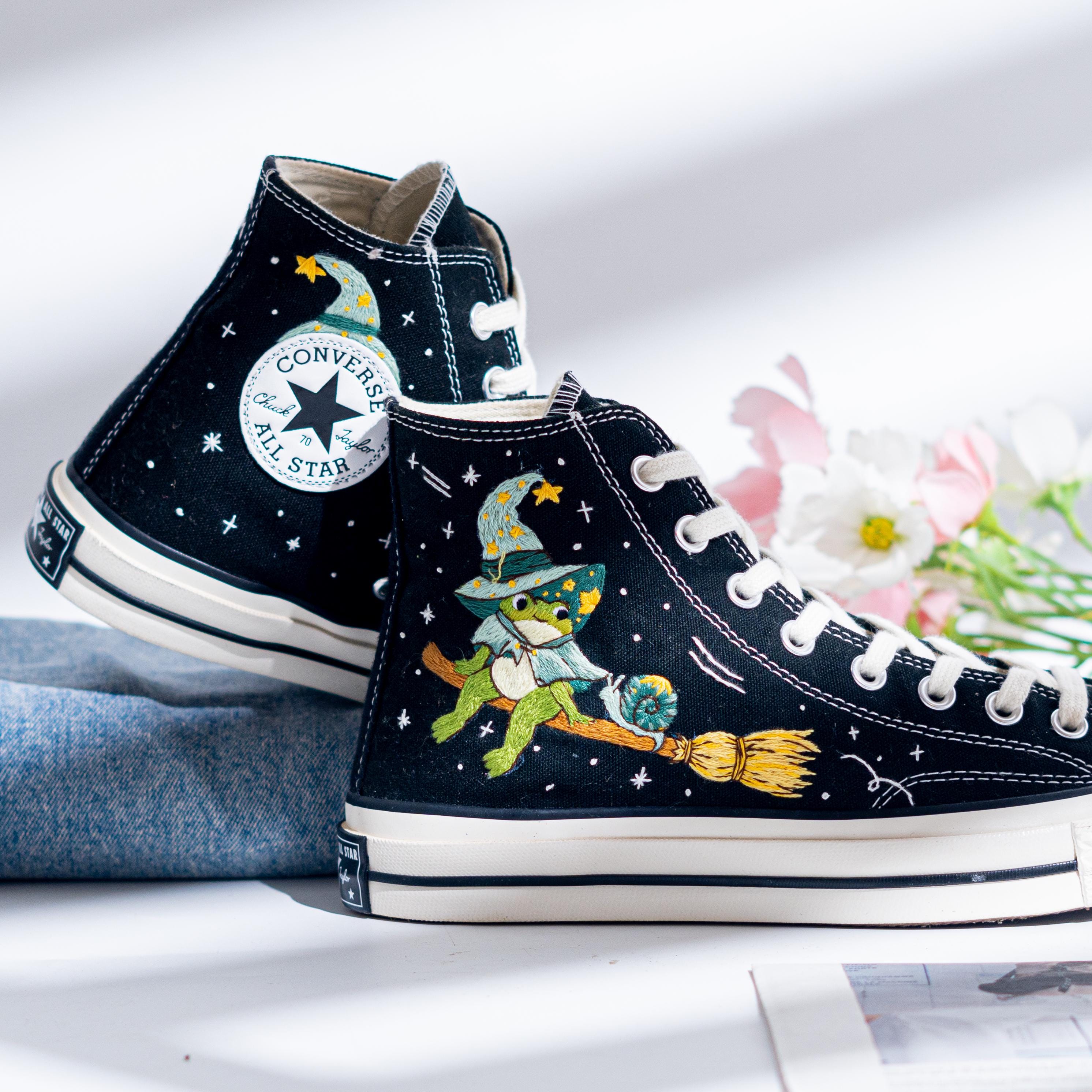 Starry Night Converse - Etsy display picture 3
