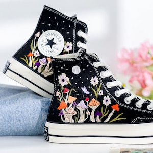 Michael Jackson Converse - Etsy