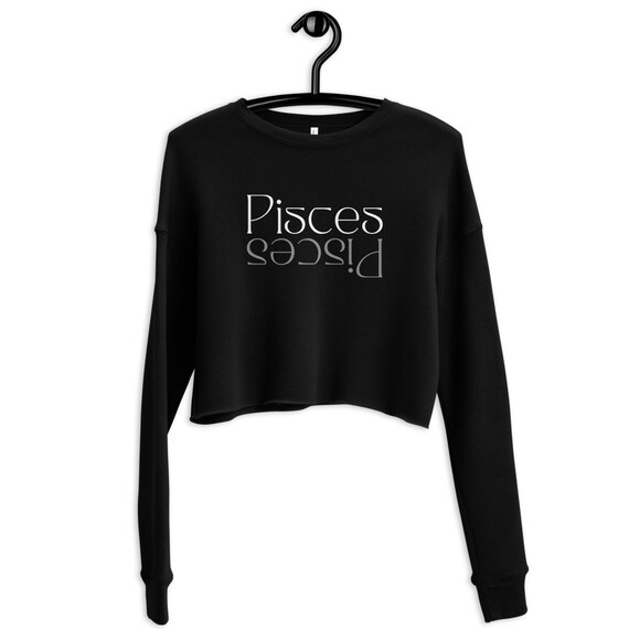 トップス [PISCESS] Logo Crop Sweatshirt Crop Sweatshirt - Pisces | eBay