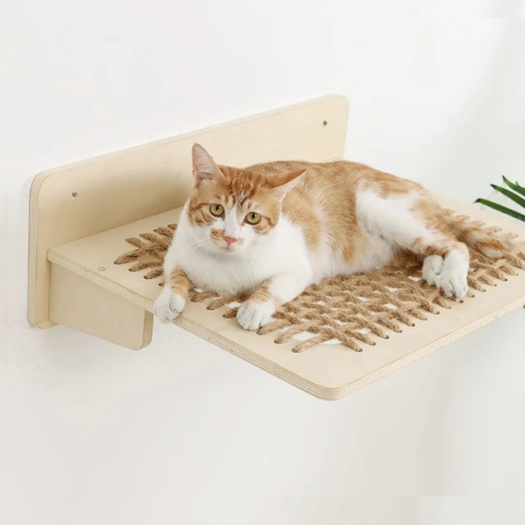 Cat Shelf Cat Bed and Hammock Cat Wall Steps Cat Etsy