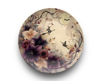 Haunted Gothic Garden Plate Unbreakable