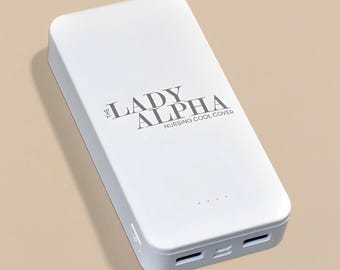 Lady Alpha 20,000mAh Power Bank | Portable Charger for Nursing Cover