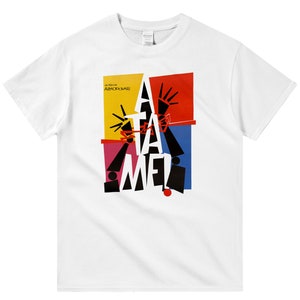 Tie Me Up! Tie Me Down!, Atame!, Pedro Almodóvar, Antonio Banderas, 1989 - HQ Retro Movie Print T-Shirt, Heavyweight Unisex Crewneck