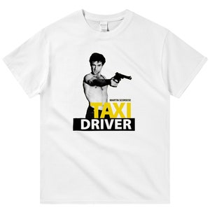 Taxi Driver, Martin Scorsese, Robert De Niro, 1976 - HQ Movie Print T-Shirt, Heavyweight Unisex Crewneck