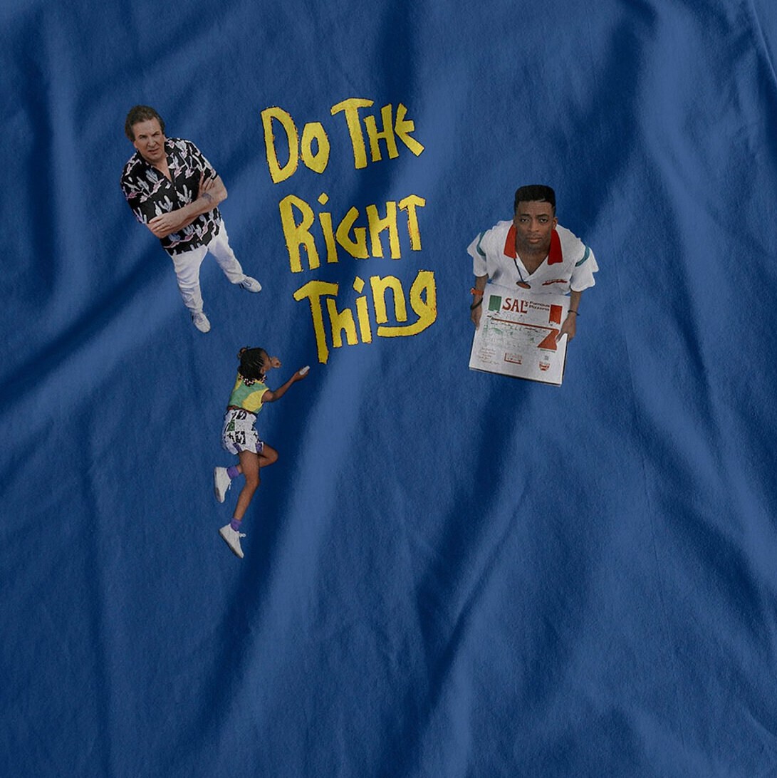 Do the Right Thing, Spike Lee, 1989 - HQ Retro Movie Print T