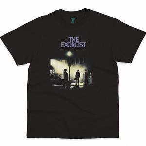 El Exorcista, William Friedkin, 1973 - Camiseta unisex de cuello redondo con estampado retro de película de alta calidad.