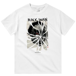 Black Swan, Darren Aronofsky, Natalie Portman, Vincent Cassel, 2010 - HQ Retro Movie Print T-Shirt, Heavyweight Unisex Crewneck