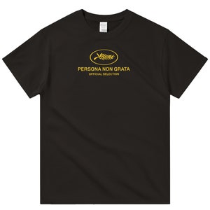 Persona Non Grata, Festival De Cannes, Lars Von Trier's return, 2023 - HQ Movie Print T-Shirt, Heavyweight Unisex Crewneck