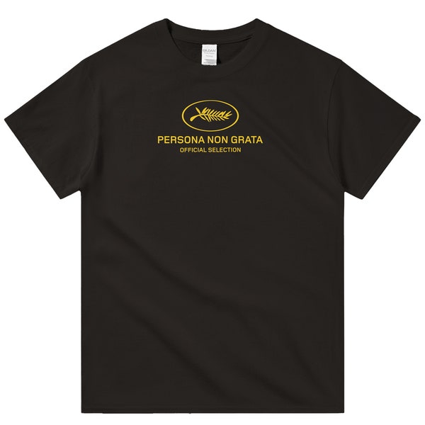 Persona Non Grata, Festival De Cannes, Lars Von Trier's return, 2023 - HQ Movie Print T-Shirt, Heavyweight Unisex Crewneck