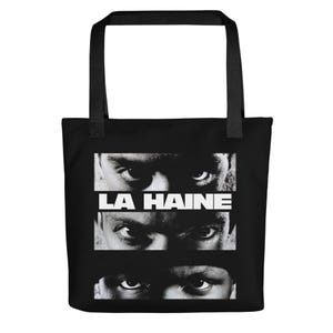 La Haine, Hatred, Mathieu Kassovitz, Vincent Cassel, 1995 - Vintage Cinema Front Retro All Over Print HQ Tote Bag