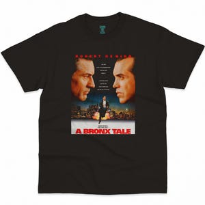 A Bronx Tale, Robert De Niro, Chazz Palminteri, 1989 - HQ Movie Print T-Shirt, Heavyweight Unisex Crewneck