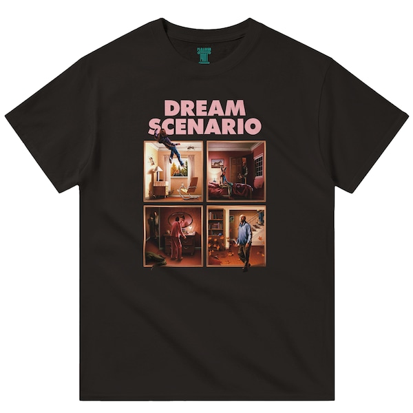 Scénario de rêve, Kristoffer Borgli, Nicholas Cage, Julianne Nicholson, 2023 - T-shirt imprimé film HQ, col rond unisexe épais