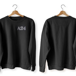 A24, alles überall auf einmal - lobendedruck auf der Vorderseite Filmkino-Druck, klassisches Unisex-Sweatshirt mit Rundhalsausschnitt