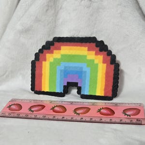 Fuse bead Rainbow refrigerator magnet
