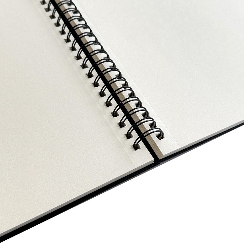 Hardback Spiral Sketchbook A3 A4 A5 Drawing Book Artist Sketch Pad image 13