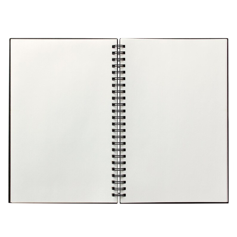 Hardback Spiral Sketchbook A3 A4 A5 Drawing Book Artist Sketch Pad image 15