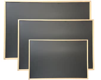 Wooden Framed Blackboard School Office Chalk Boards Kitchen Menu Notice Board
