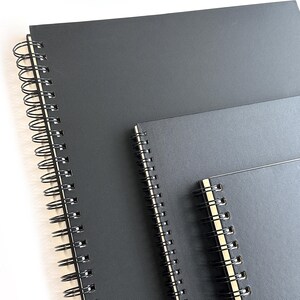 Hardback Spiral Sketchbook A3 A4 A5 Drawing Book Artist Sketch Pad image 5