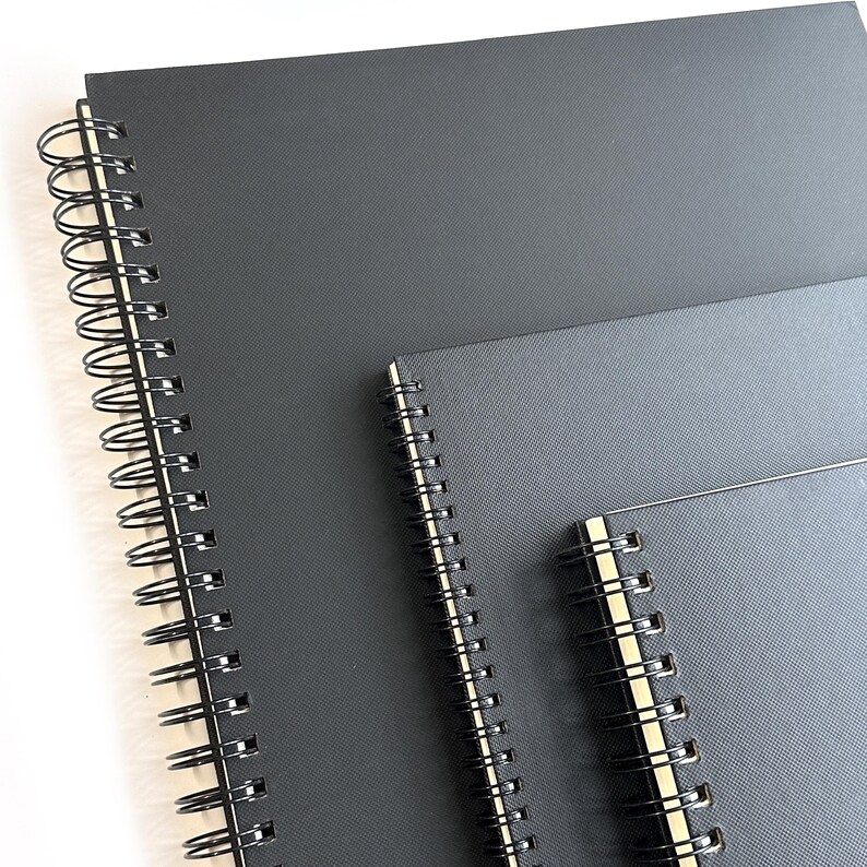 Hardback Spiral Sketchbook A3 A4 A5 Drawing Book Artist Sketch Pad image 5