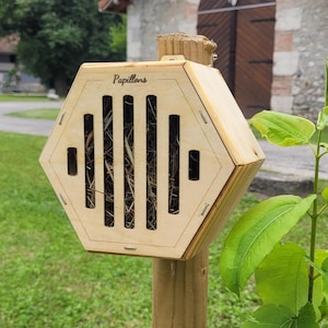 Hôtel à insectes pour Papillon